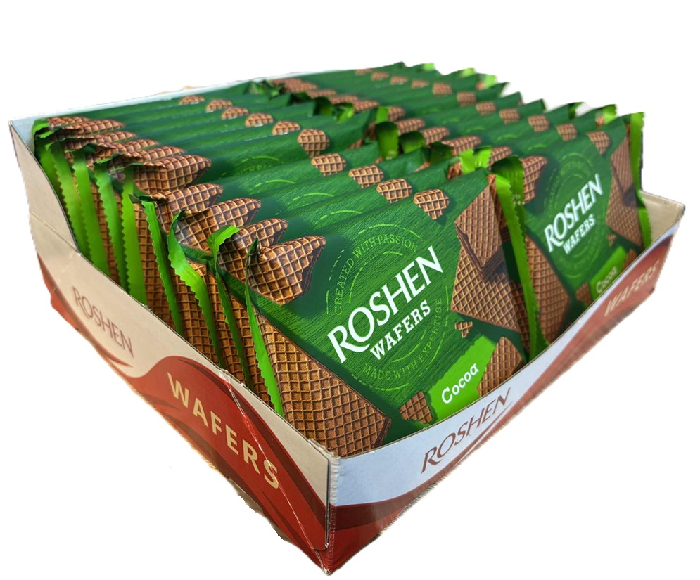 ROSHEN Wafers Cocoa 72g karton
